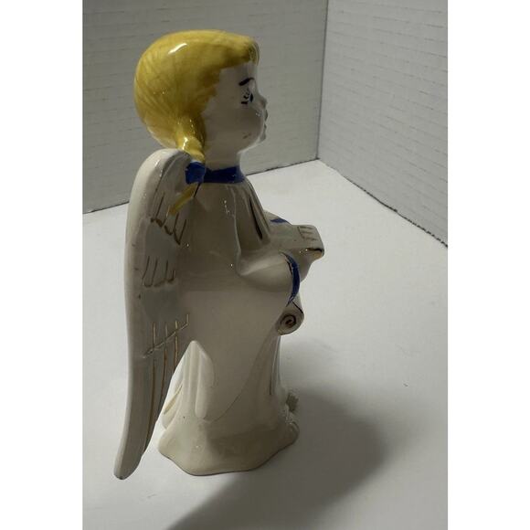 Lot of 2 Vintage Ceramic Angels Figurine & Ornament Ardalt Japan Mid Century - Picture 8 of 15